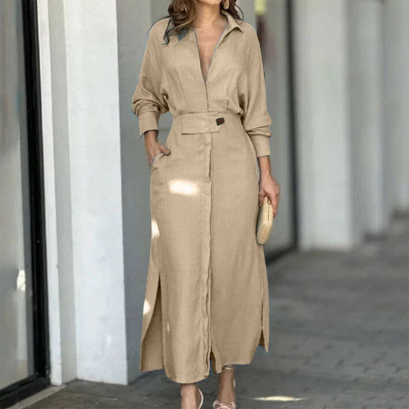 Slit Maxi Dress