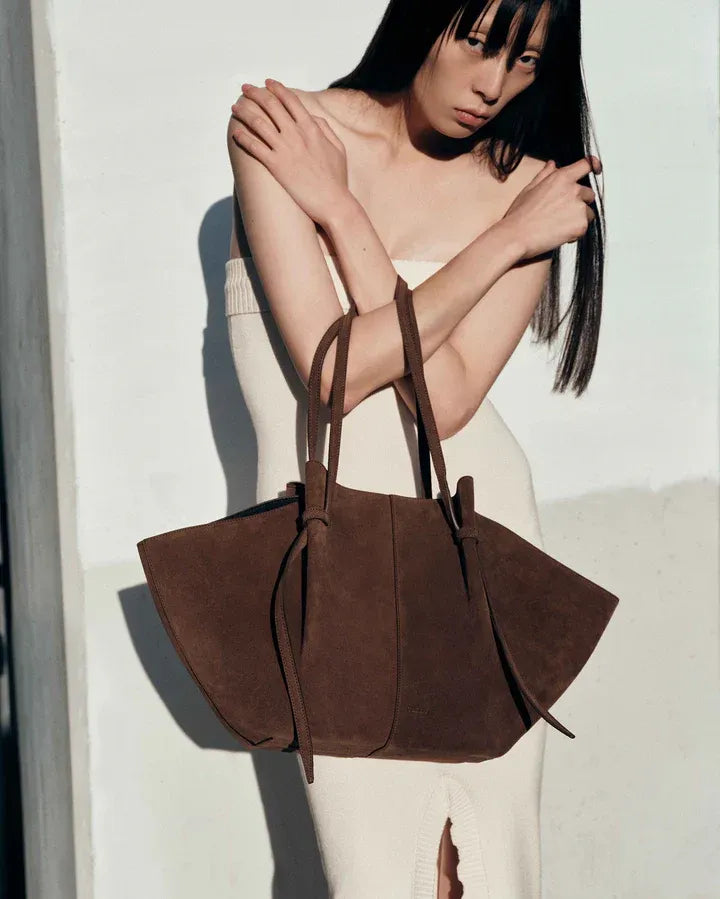 Structured Knot Handle Shopper