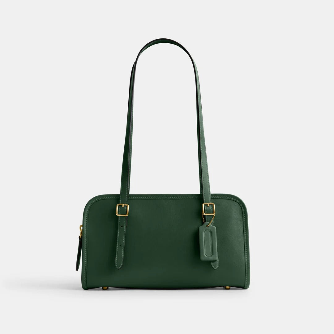 Classic Flat-Profile Shoulder Bag