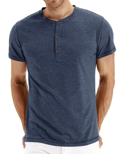 Casual Button-Front Knit Top
