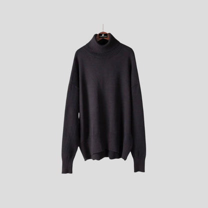 Women’s Ribbed Turtleneck Pullover Sweater