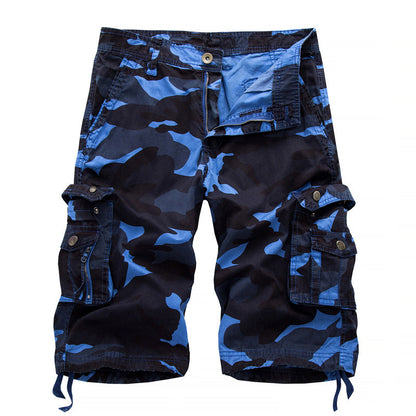 Utility Camo Shorts with Side Pockets