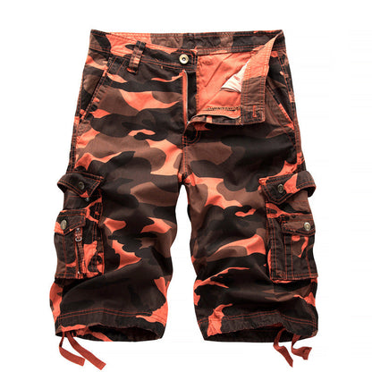 Utility Camo Shorts with Side Pockets
