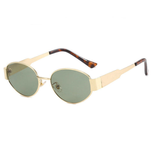 Sleek Curved Lens Sunglasses