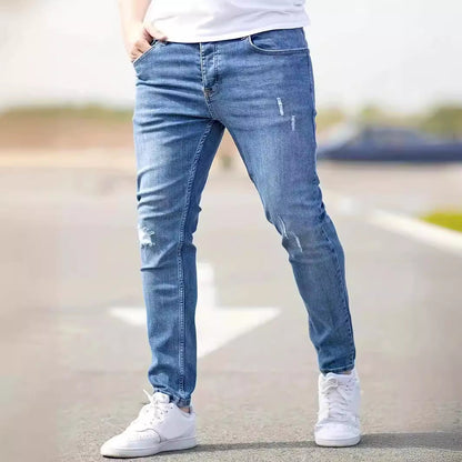 Washed Slim Denim