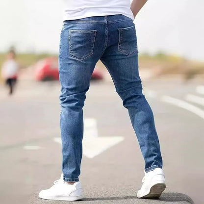 Washed Slim Denim