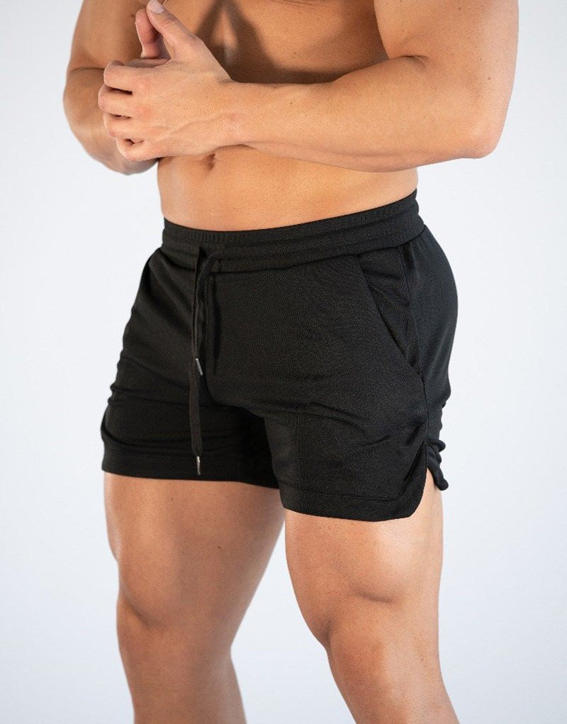 Fitted Mesh Panel Shorts
