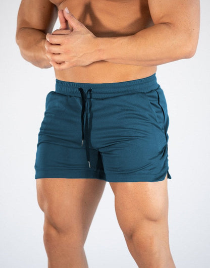 Fitted Mesh Panel Shorts