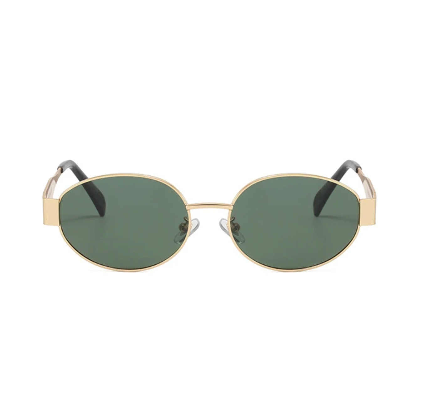 Sleek Curved Lens Sunglasses