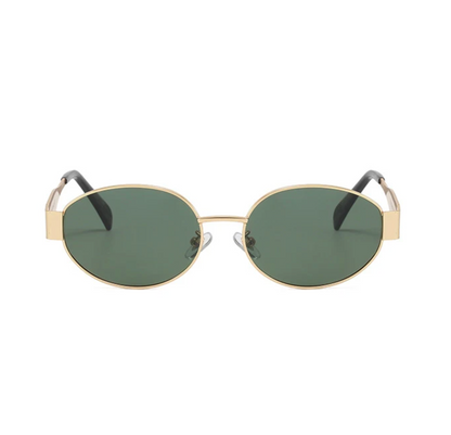 Sleek Curved Lens Sunglasses