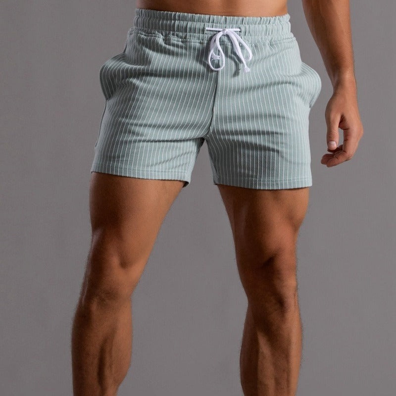Striped Casual Shorts