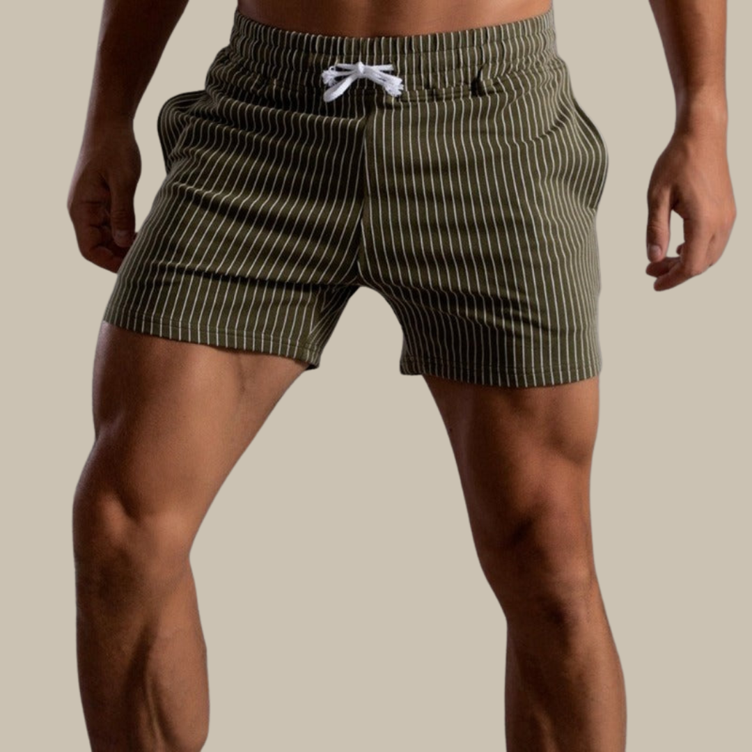 Striped Casual Shorts