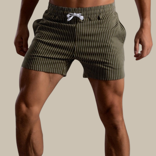 Striped Casual Shorts