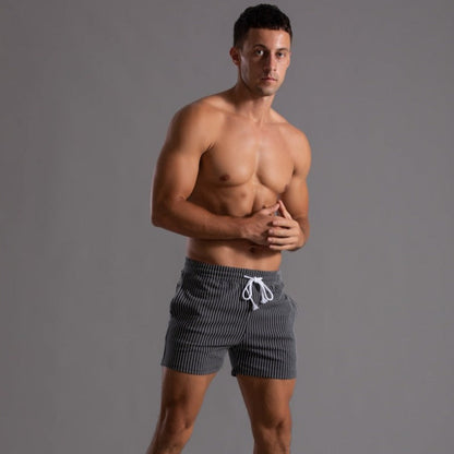 Striped Casual Shorts
