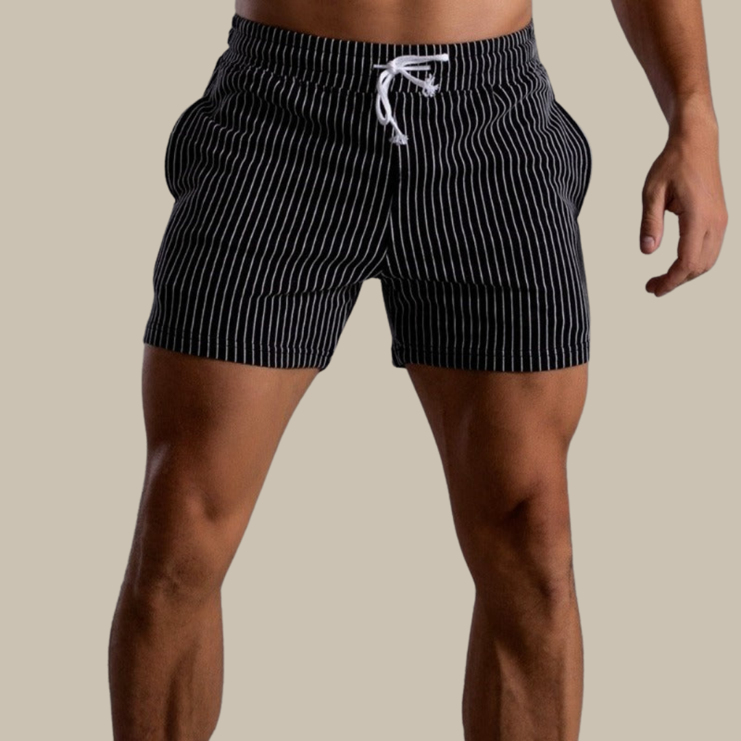 Striped Casual Shorts