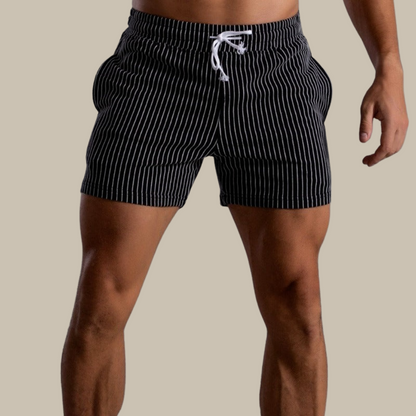 Striped Casual Shorts
