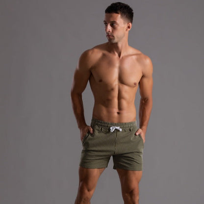 Striped Casual Shorts