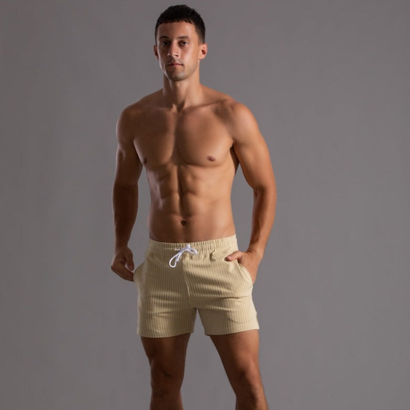 Striped Casual Shorts