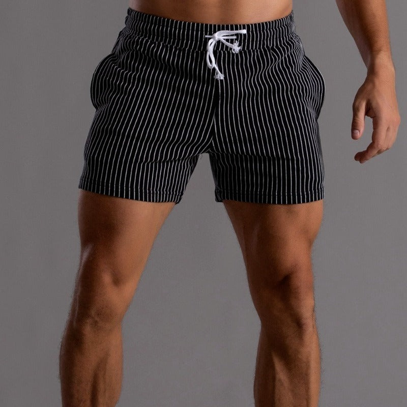 Striped Casual Shorts