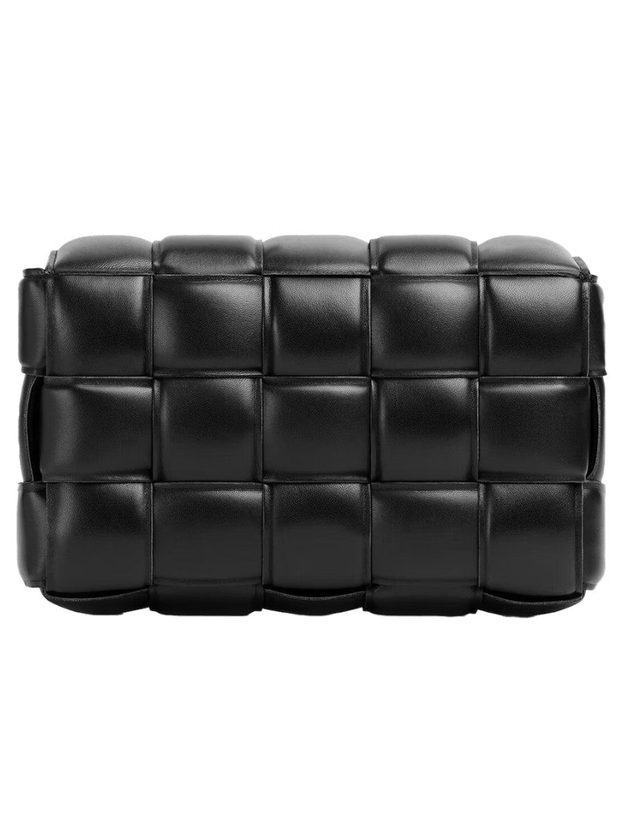 Padded Weave Crossbody Bag
