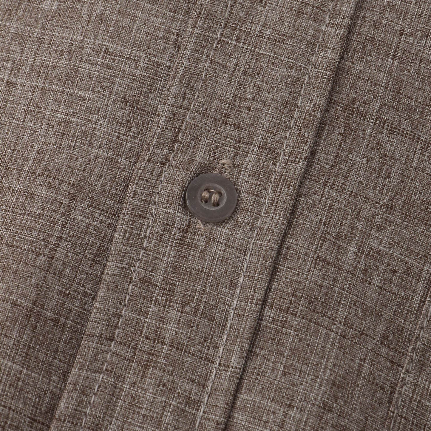 Casual Collarless Button Shir