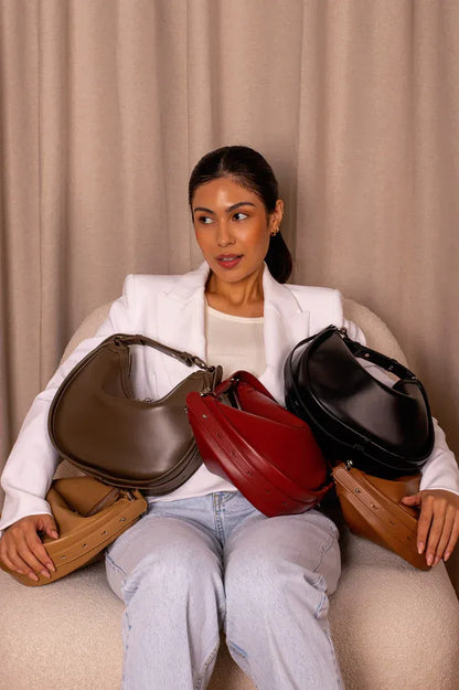 Contour Curve Handbag