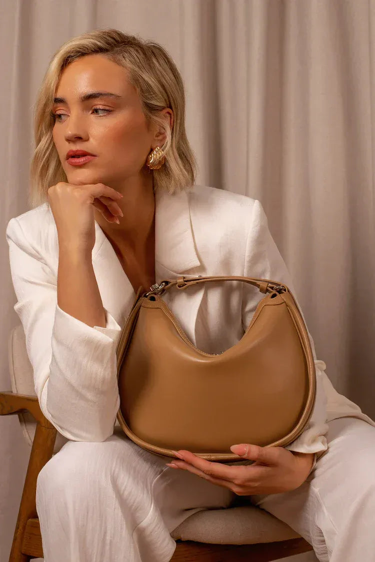 Contour Curve Handbag