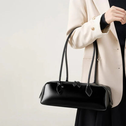 Elongated Box Shoulder Bag