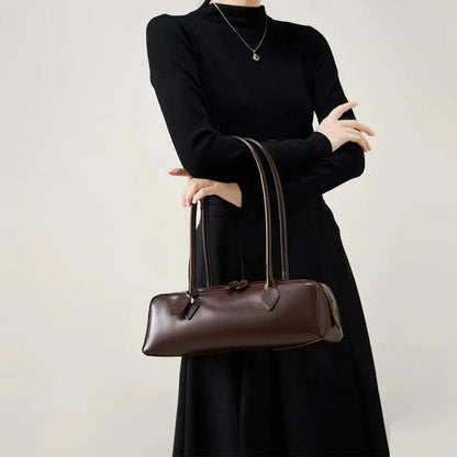 Elongated Box Shoulder Bag
