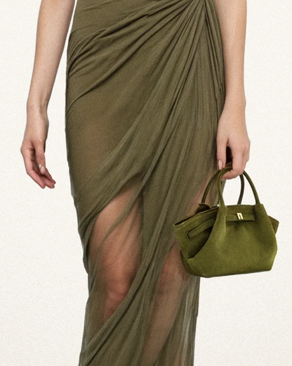 Fold-Out Winged Handbag