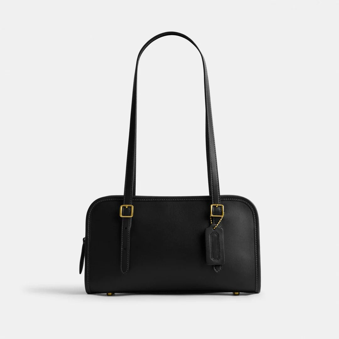 Classic Flat-Profile Shoulder Bag