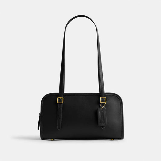 Classic Flat-Profile Shoulder Bag