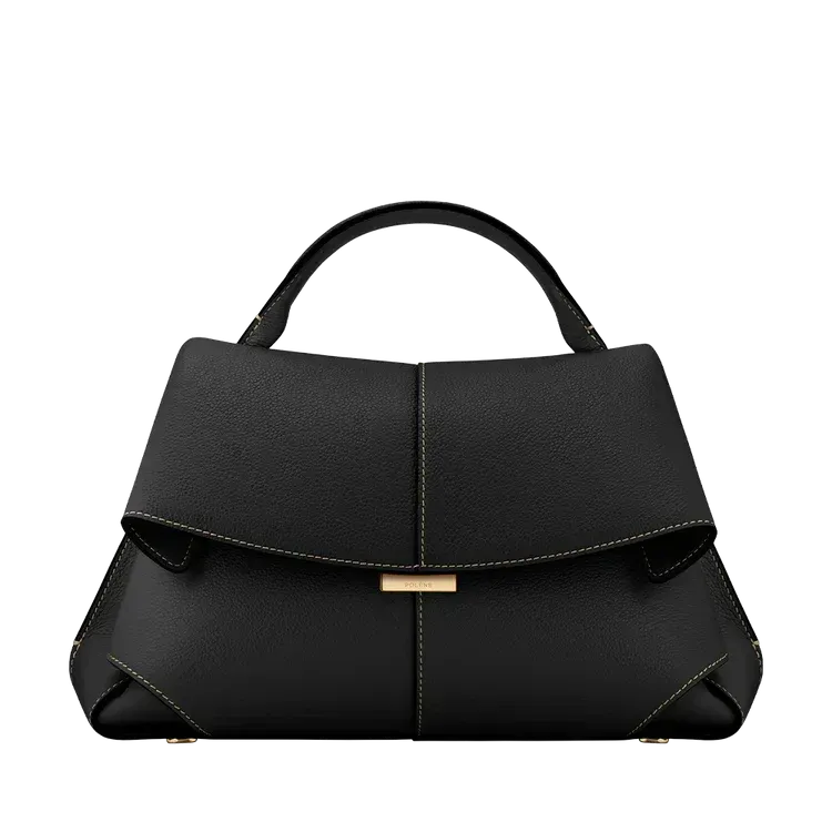 Geometric Flap Handbag