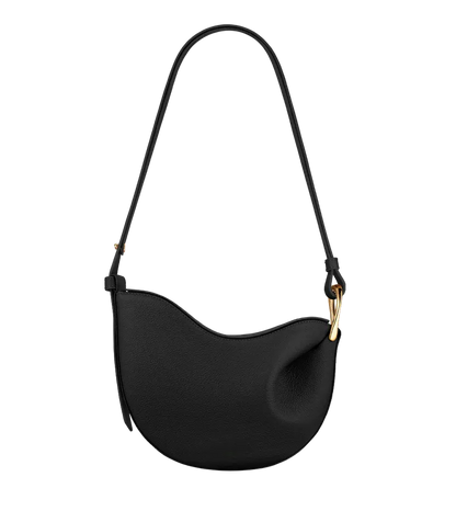 Sculpted Crescent Shoulder Bag