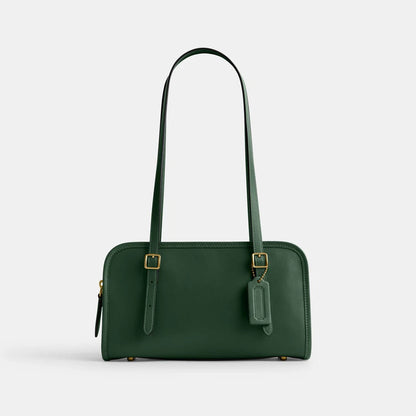 Classic Flat-Profile Shoulder Bag