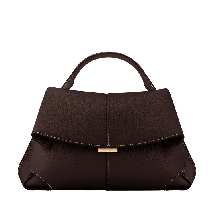 Geometric Flap Handbag