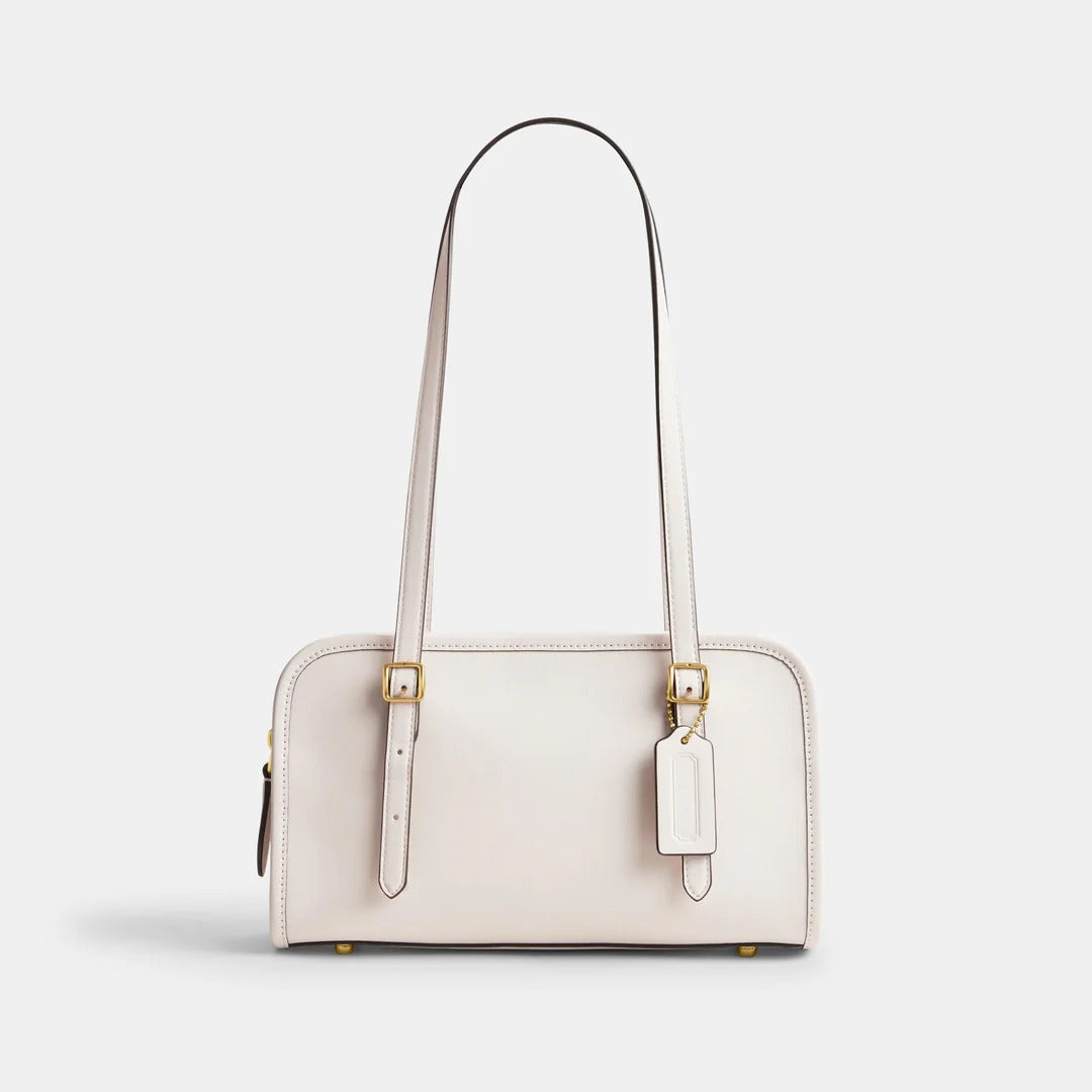 Classic Flat-Profile Shoulder Bag