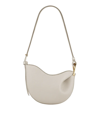 Sculpted Crescent Shoulder Bag