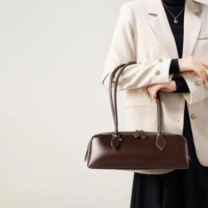 Elongated Box Shoulder Bag