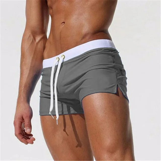 Compact Tie-Front Swim Briefs