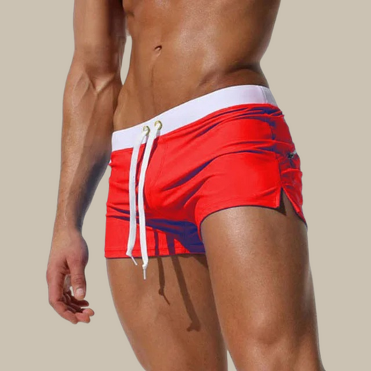 Compact Tie-Front Swim Briefs