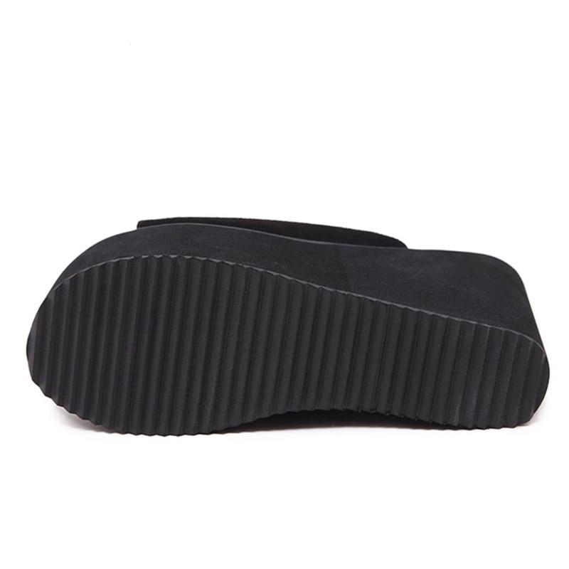 Curved Sole Slip-In Sandals