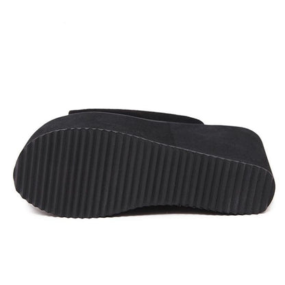 Curved Sole Slip-In Sandals