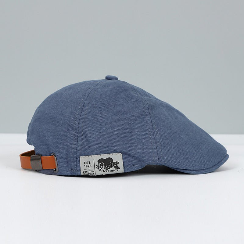 Washed Canvas Cap with Adjustable Strap