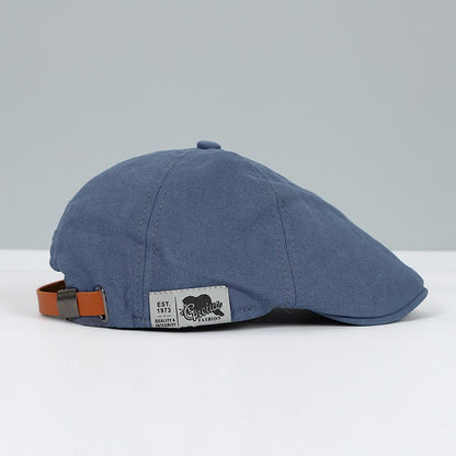 Washed Canvas Cap with Adjustable Strap