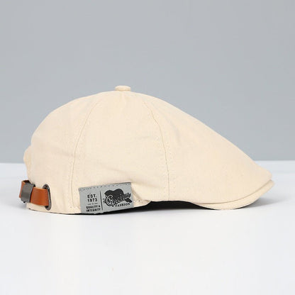 Washed Canvas Cap with Adjustable Strap