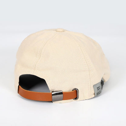 Washed Canvas Cap with Adjustable Strap