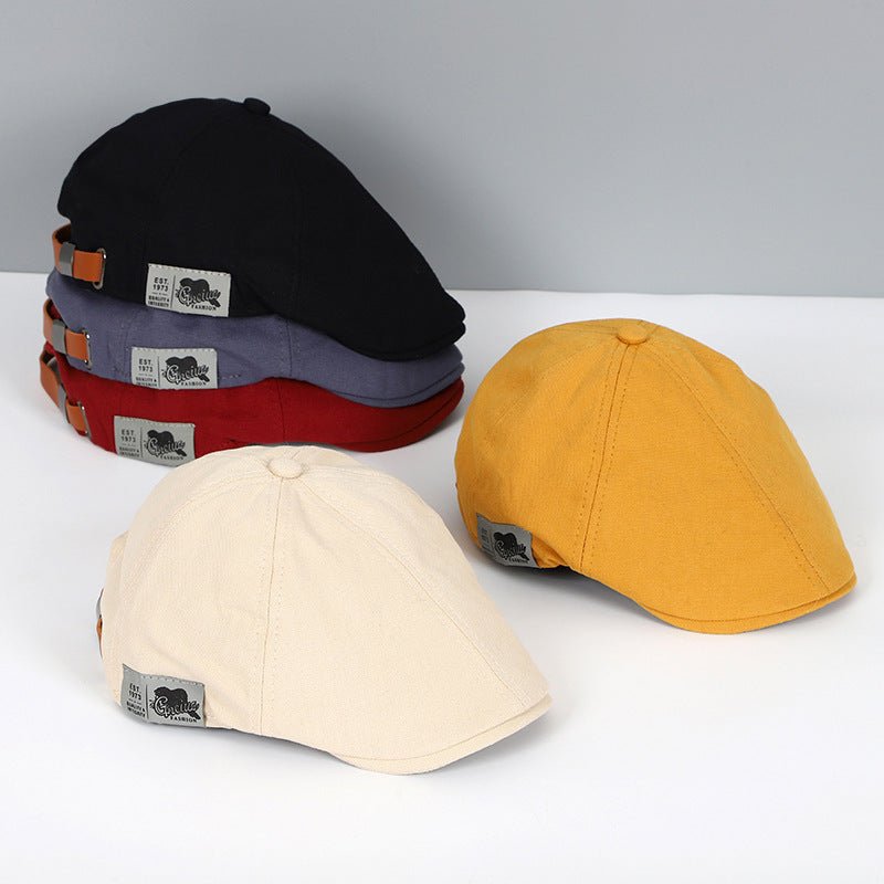 Washed Canvas Cap with Adjustable Strap