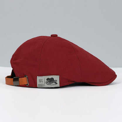 Washed Canvas Cap with Adjustable Strap