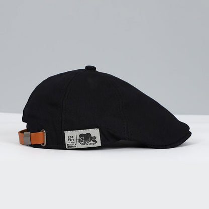 Washed Canvas Cap with Adjustable Strap